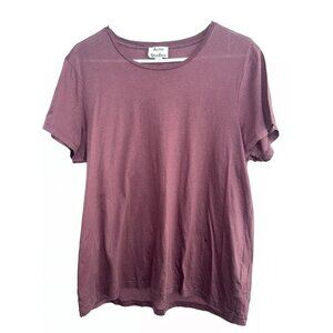 ACNE Studios Wine Color T-Shirt Tee Shirt NEW NWOTS Size Large Womens (N)